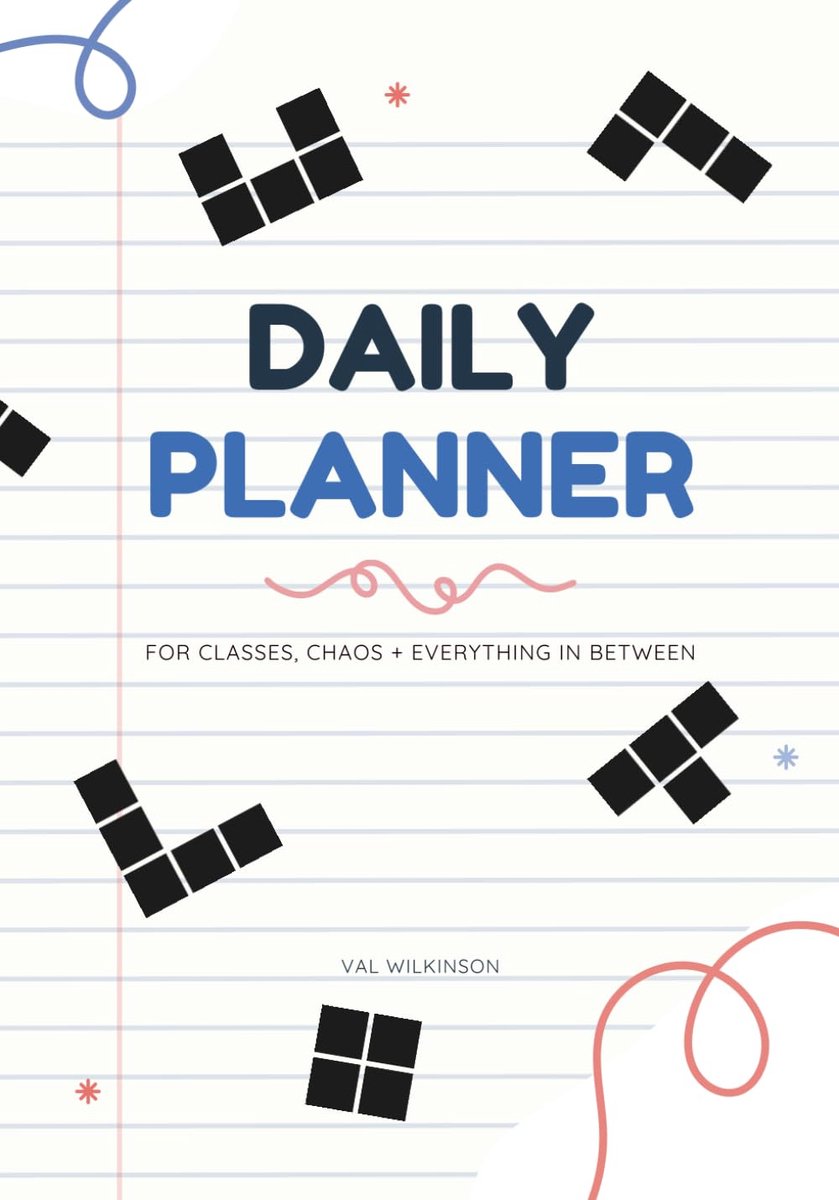 Dagplanner voor studenten - ADHD, ADD & neurodivergente geesten - overzichtelijk ontwerp - ShopVlot