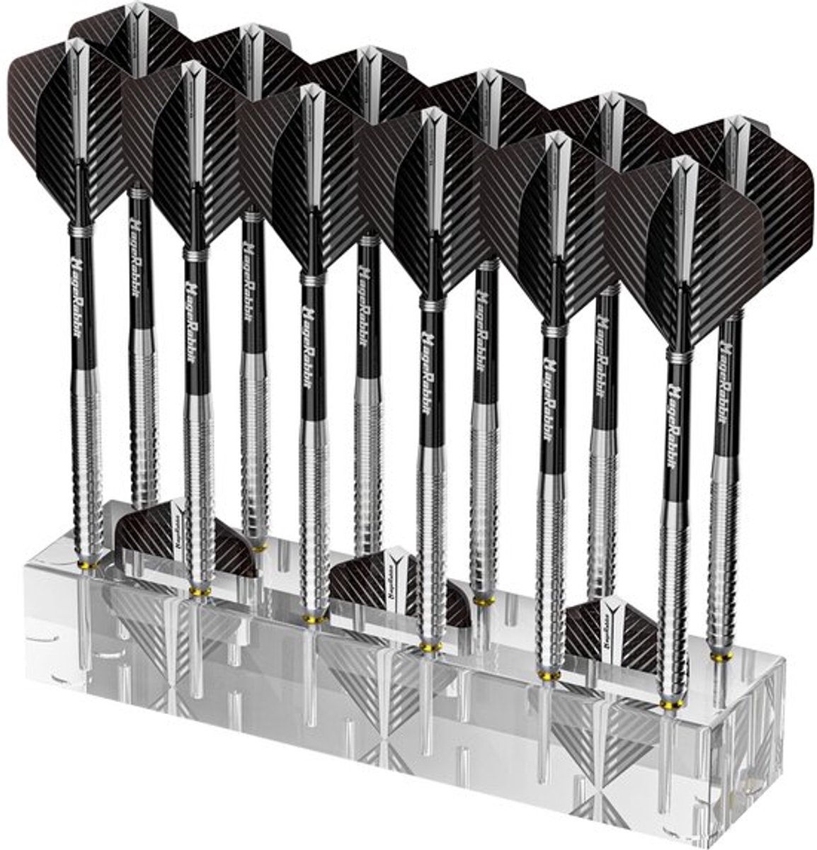 Darts Rack Stevige Organizer - Darts Houder - Accessoires Opbergvak - Compacte Dartstandaard - Ruimtebesparend - Geschikt voor 12 Darts