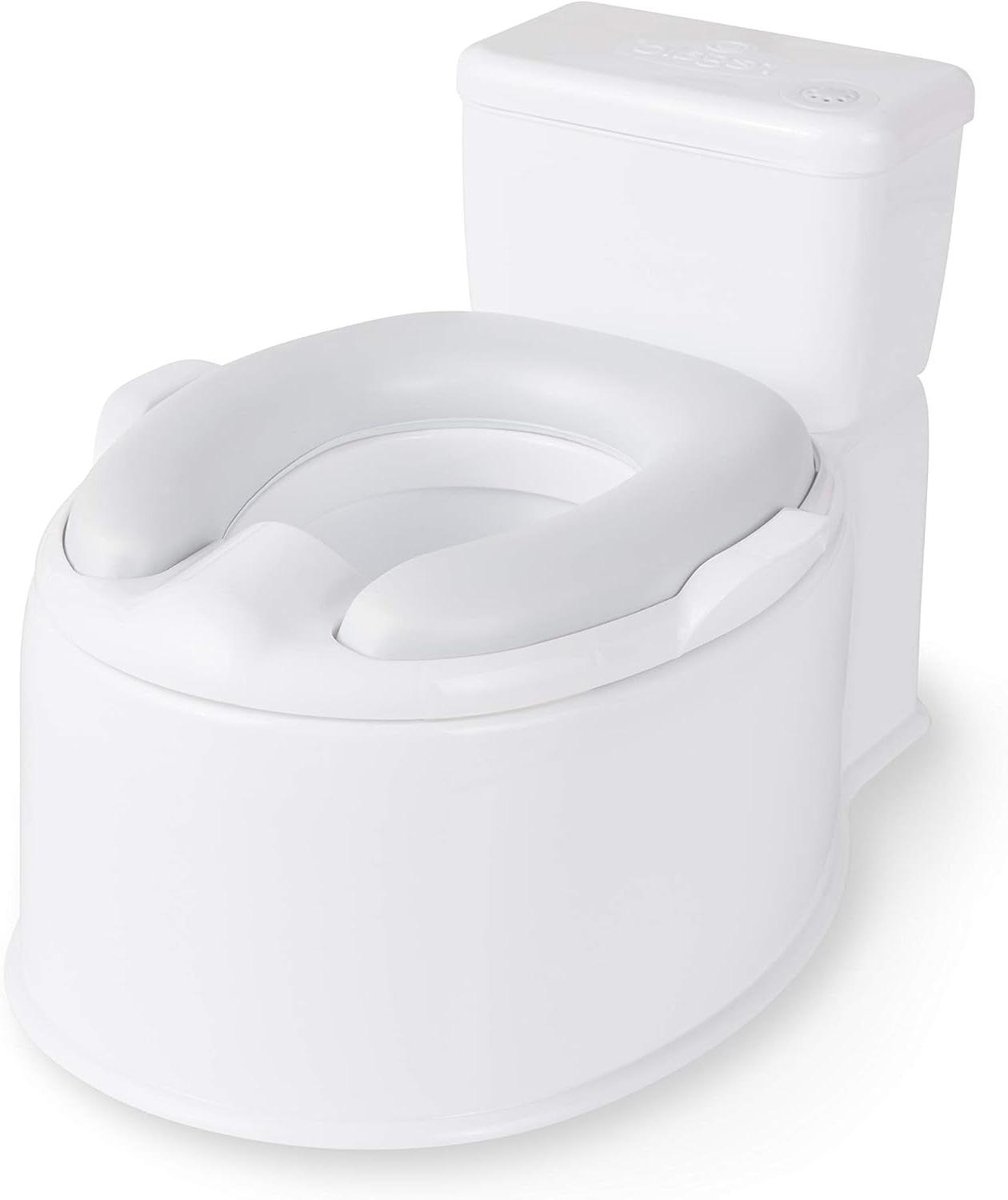 Potty Training Toilet - Kinder Potty - Zindelijkheidstraining - Realistisch Spoelgeluid - Tot 23 kg - Wit