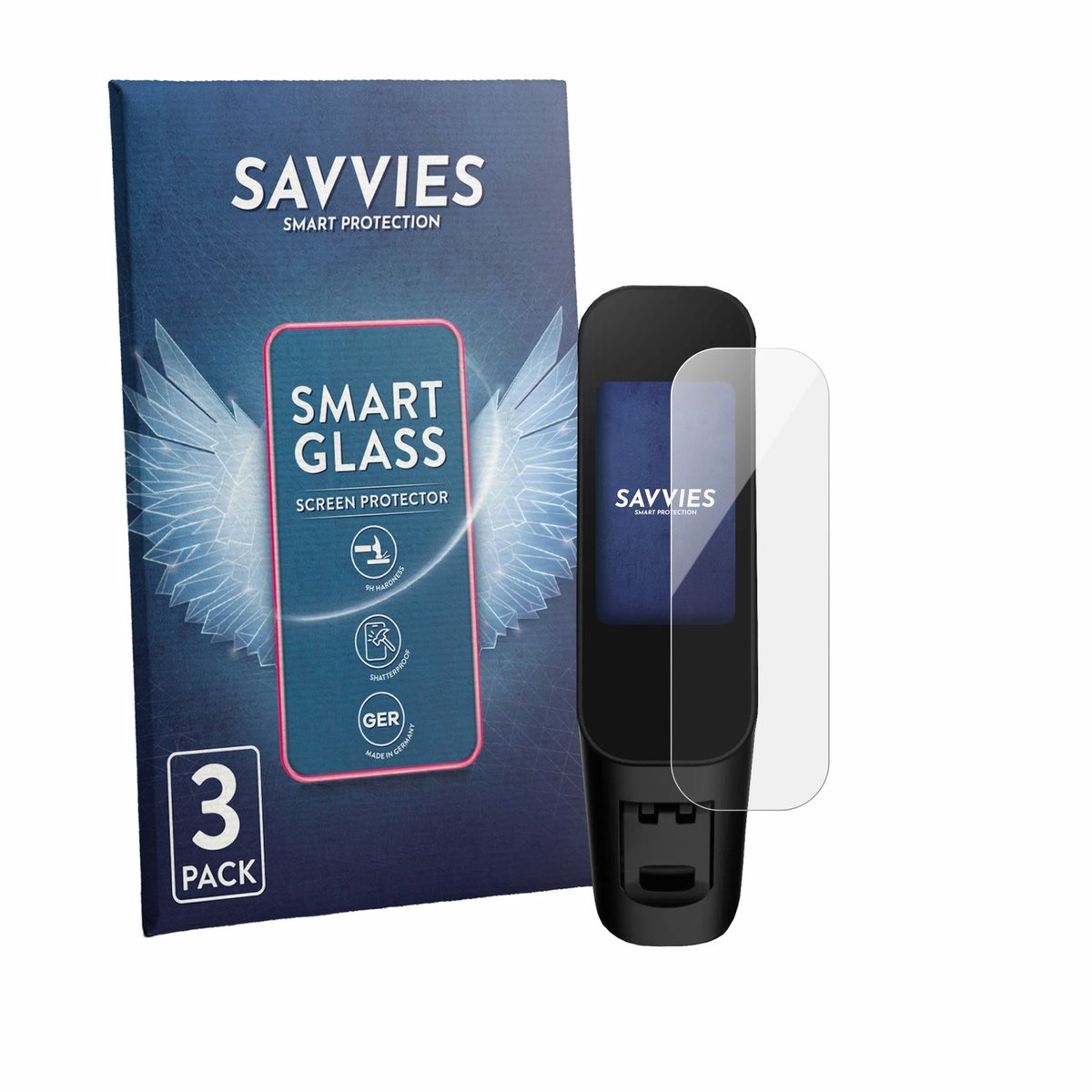 3 Stuks Savvies Screenprotector - geschikt voor Xiaomi Electric Scooter 6 Ultra - beschermfolie glas transparant