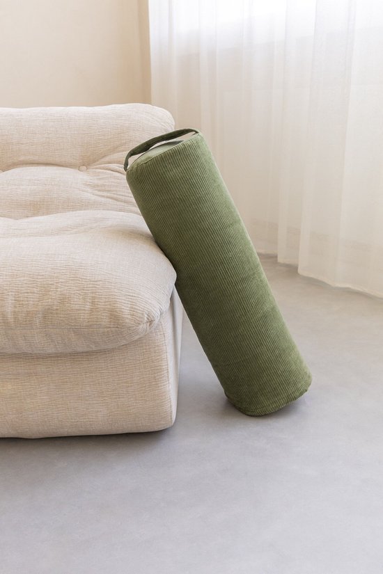 Yoga bolster eco rib olijfgroen - Lotus van Lotus — afbeelding 2