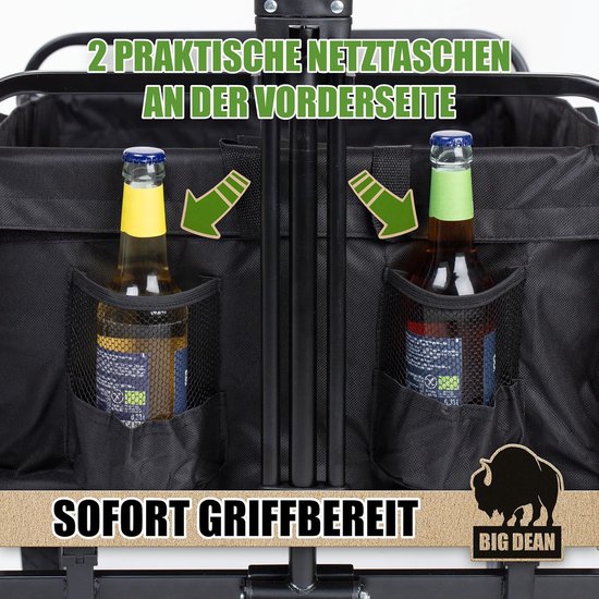 Bolderkar opvouwbaar - Stevig opvouwbaar frame - Strandwagen - Strandkar van Bolderkar Opvouwbaar — afbeelding 2