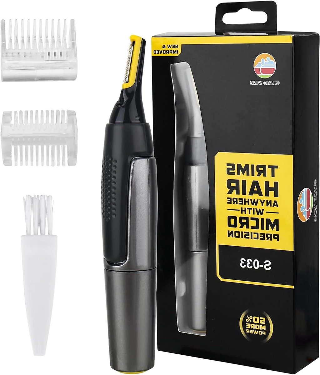 Gezichts Haar Trimmer - Precisie Trimmer - Gezichtsverzorging - All-in-One Set - 40 g - Zilver