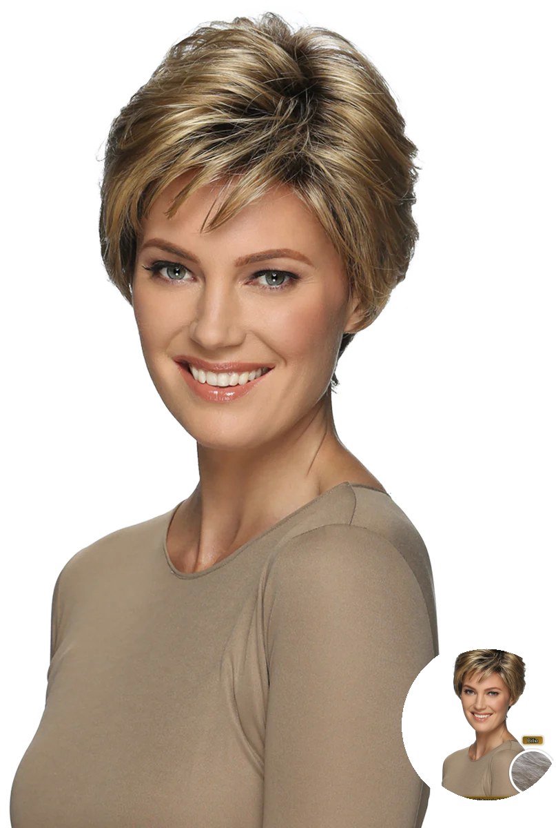 Estetica Designs Billie Synthetisch Haarwerk - Pure Stretch Cap, R51LF60, 50 cm, Bruin