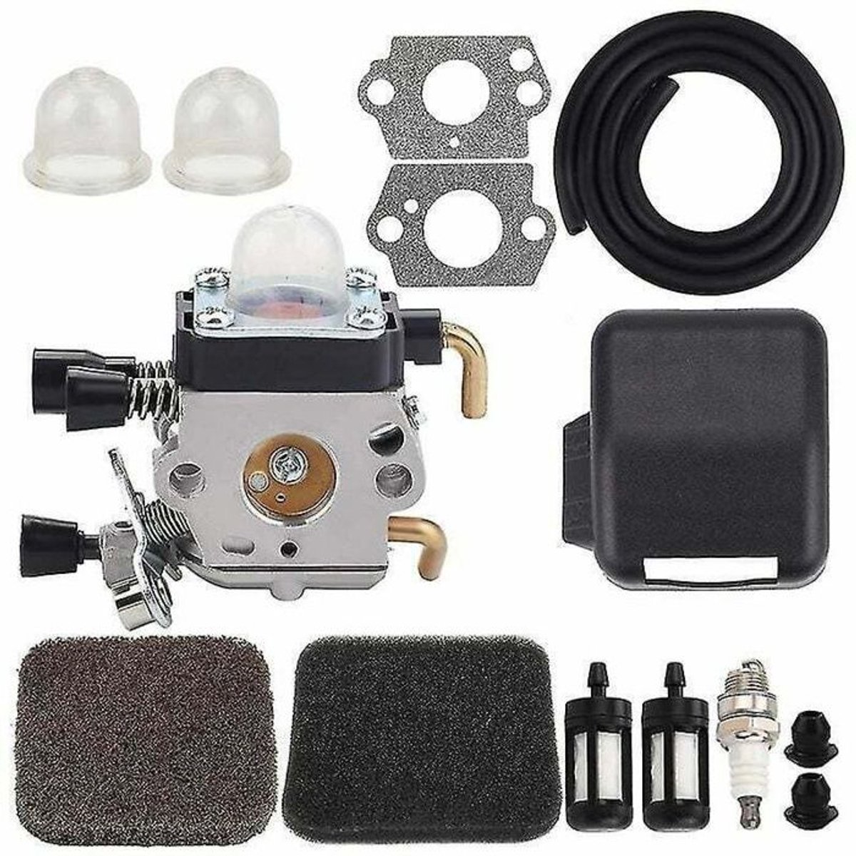 FS85 carburateur + luchtfilterkap Geschikt voor Stihl FS75 FS80 FS85 KM80