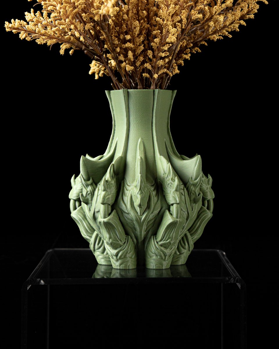 Skushy Vaas Claw - Geschikt voor Bouwbloemen - Japandi Designvaas voor Droogbloemen en Kunstbloemen - Sculpturale Decoratieve Vaas - Moderne Woondecoratie