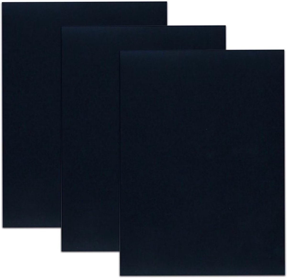Drie Stuks Waterdichte Reparatie Patches voor Jassen, Tassen en Tentkleding - Zelfklevende Nylon Reparatietape 20x15cm (Zwart)
