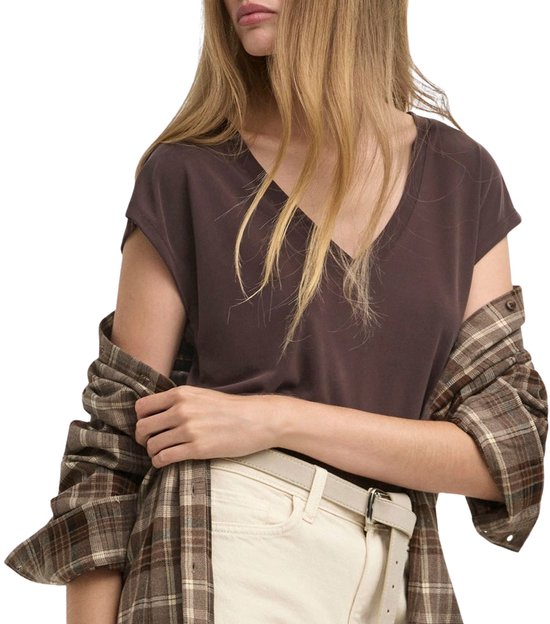 Only Free S/S V-Neck Top Dames - Maat M