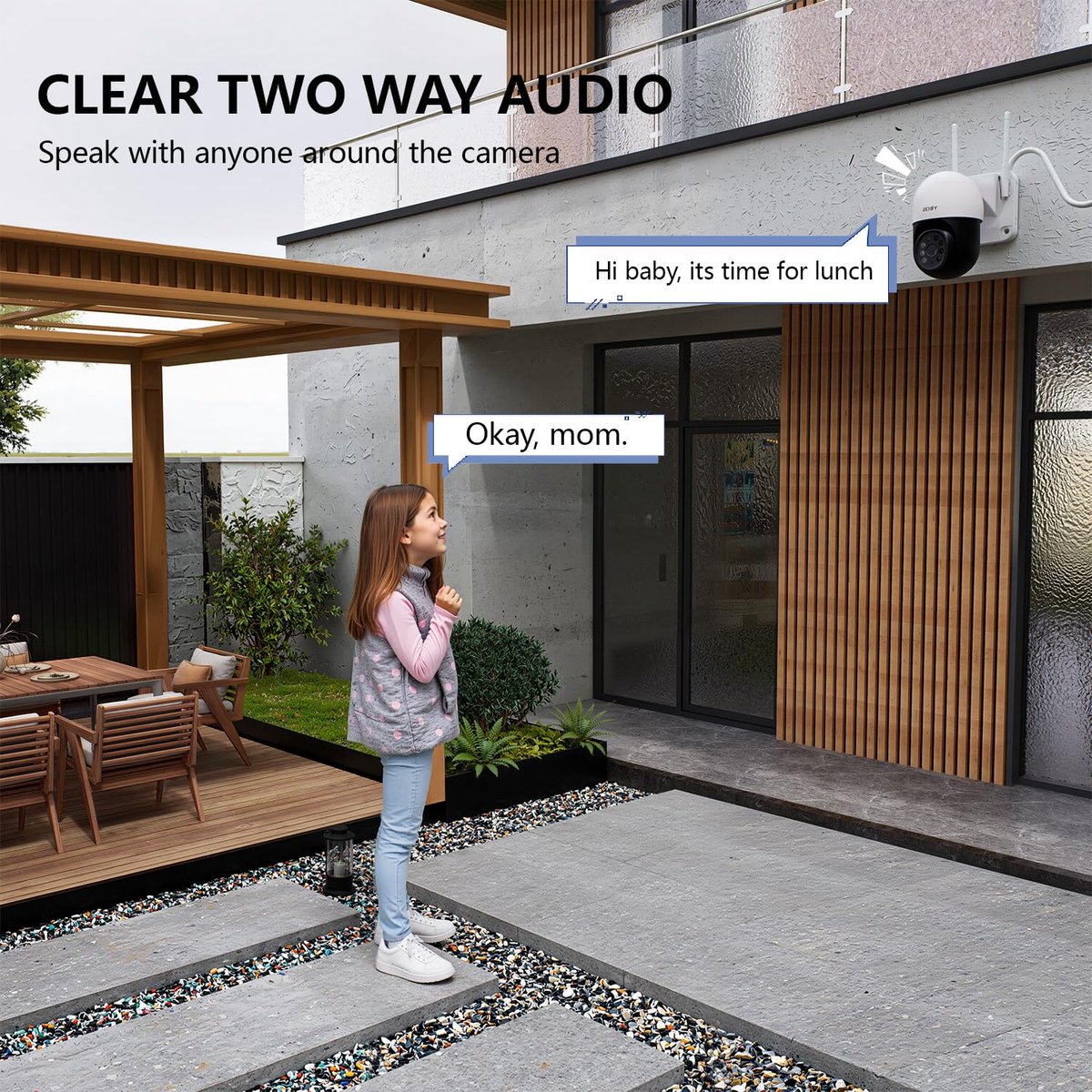 SnelShoppen - 5MP Bewakingscamera Systeem Buiten Wifi met 1TB Harde Schijf, Draadloze CCTV Camera Set Outdoor 16CH NVR + 4x PT Videocamera met Bewegin