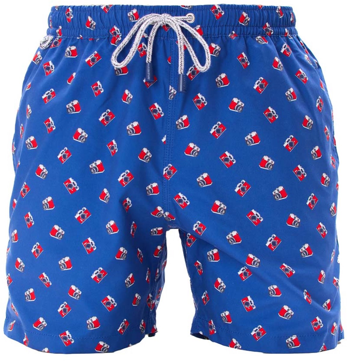 McAlson - Zwemshort - Vintage Camera navy (L)