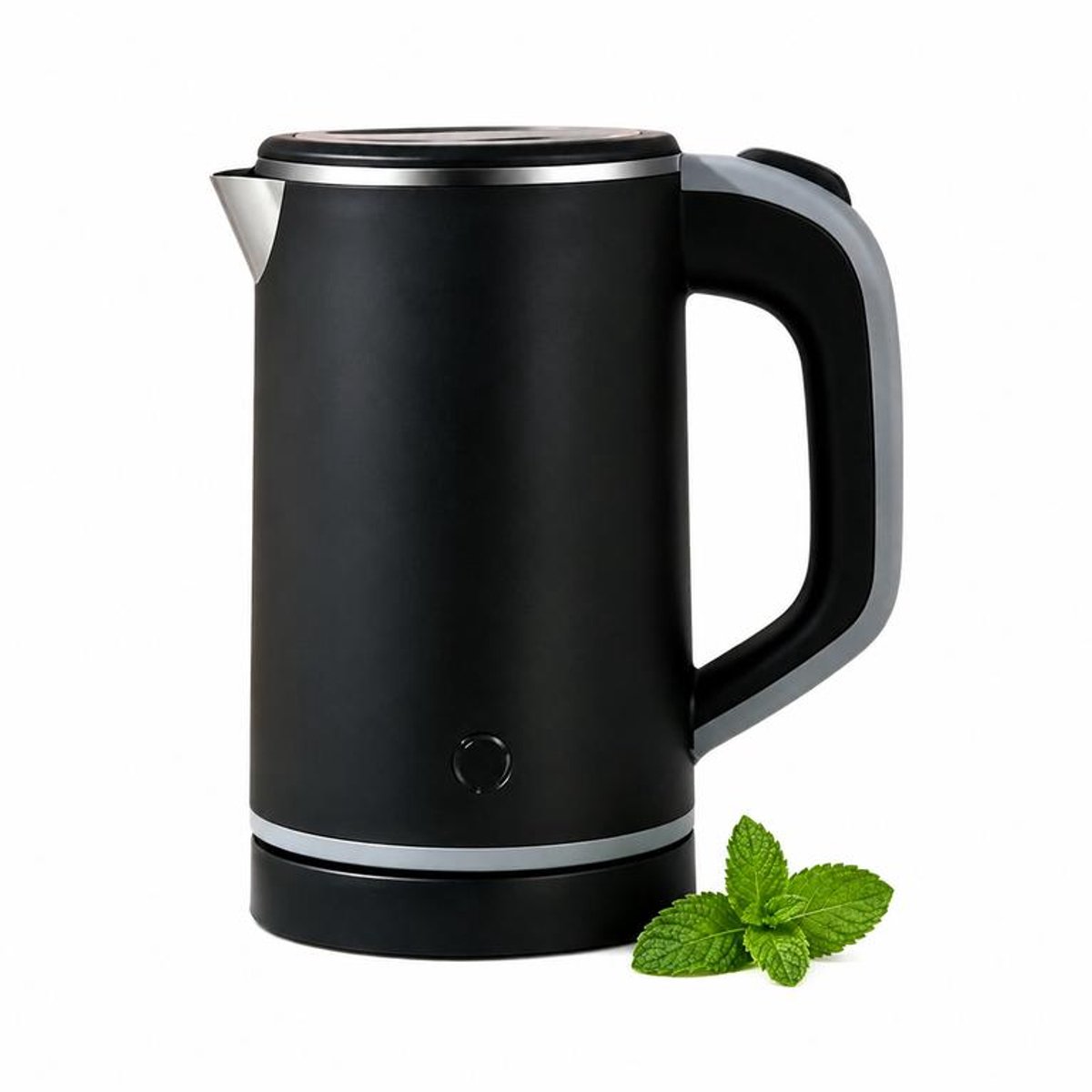KZQ Waterkoker – Reiswaterkoker – Mini-campingwaterkoker – 600 W – 0,8 l – 304 roestvrij staal - Snel koken in 5 minuten – Stille werking – Geschikt voor thee, koffie en flesvoeding – Zwart