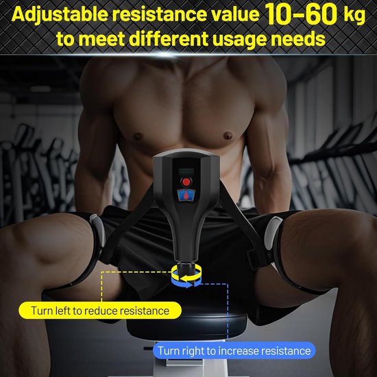 Multifunctioneel Trainingsapparaat voor Benen en Armen, Thigh Trainer en Leg Press voor Mannen en Vrouwen, Verbeter Kracht en Stabiliteit — afbeelding 2