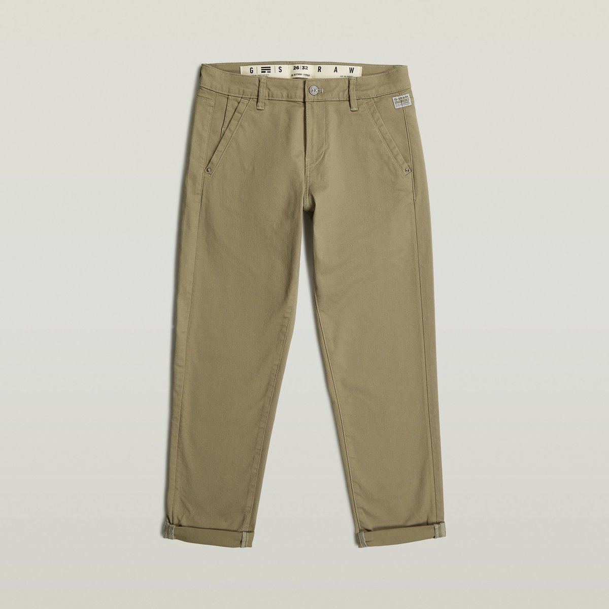 G-Star Kate Boyfriend Chino wmn Dames Joggingbroeken Groen