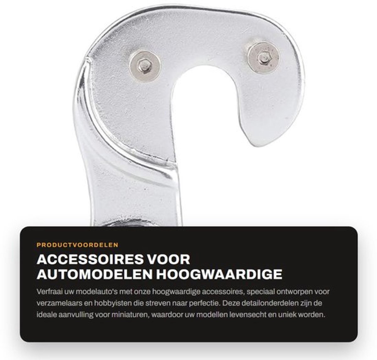 Automodellen Hoogwaardige Detailonderdelen - Modelauto's - Miniaturen - Vaste Onderdelen - Accessoires - Perfecte Aanvulling