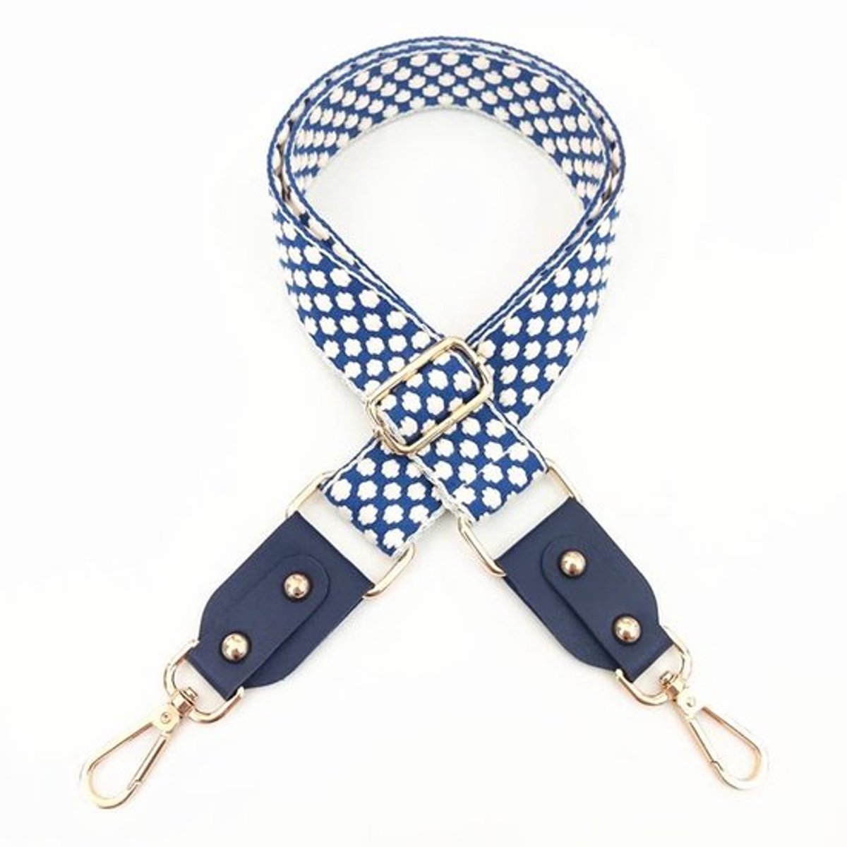 Tasriem verstelbaar - Schouderband voor tas - Draagriem - Karabijnhaak - 80-130 cm - 3,8 cm breed - Schouderriem