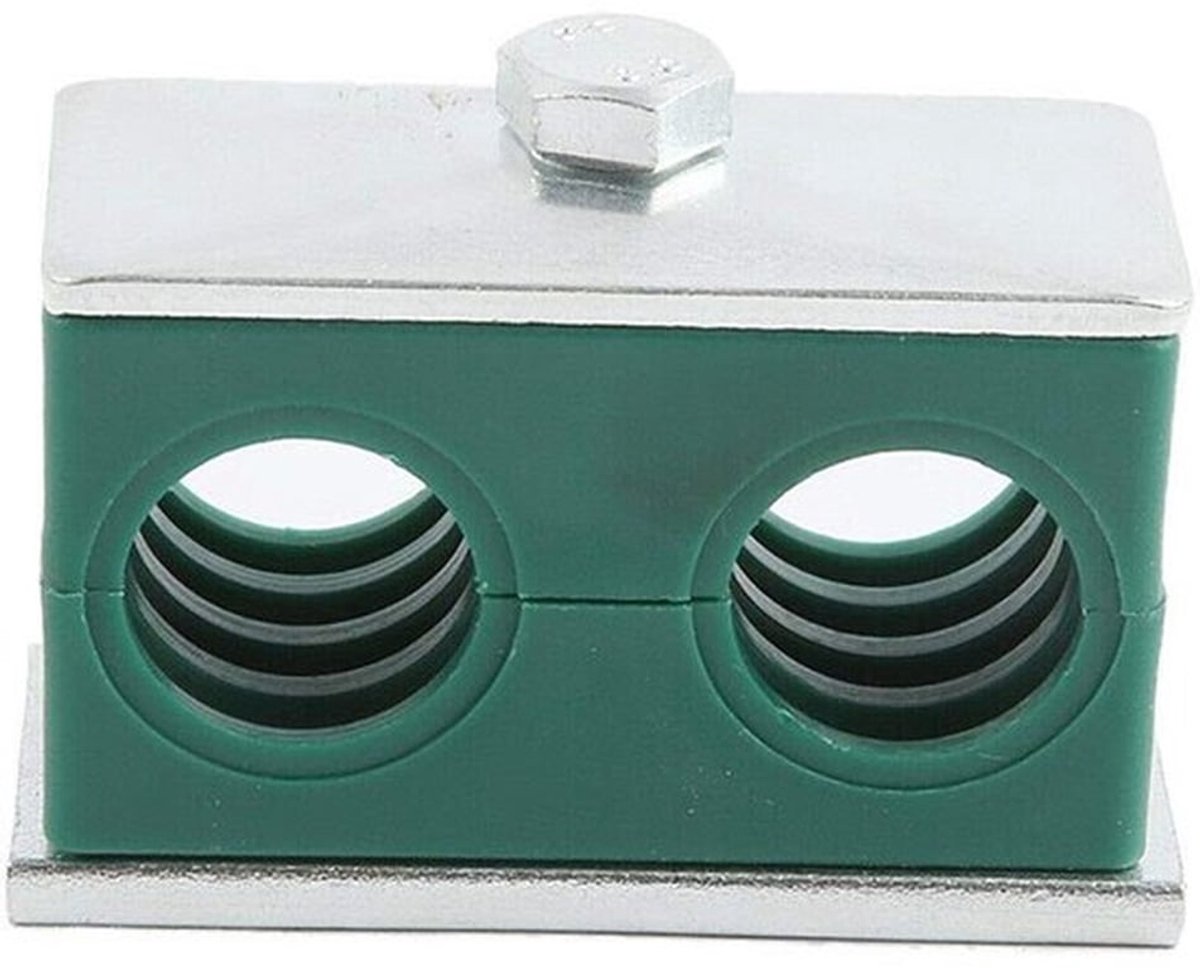 Buisklem Hydraulisch - Pack van 2 - Lichtgewicht - Kunststof - Voor buisbevestiging - Werktemperatuur - 12mm - Hydraulische Klem