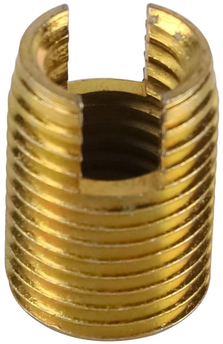 Schroefdraad Reparatie Kits 50 Stuks - Zelftappende Inserts - Koolstofstaal - M3/M4/M5/M6/M8/M10/M12 - Hoge Hardheid - Slijtageweerstand - Schroefdraadinzetstukken