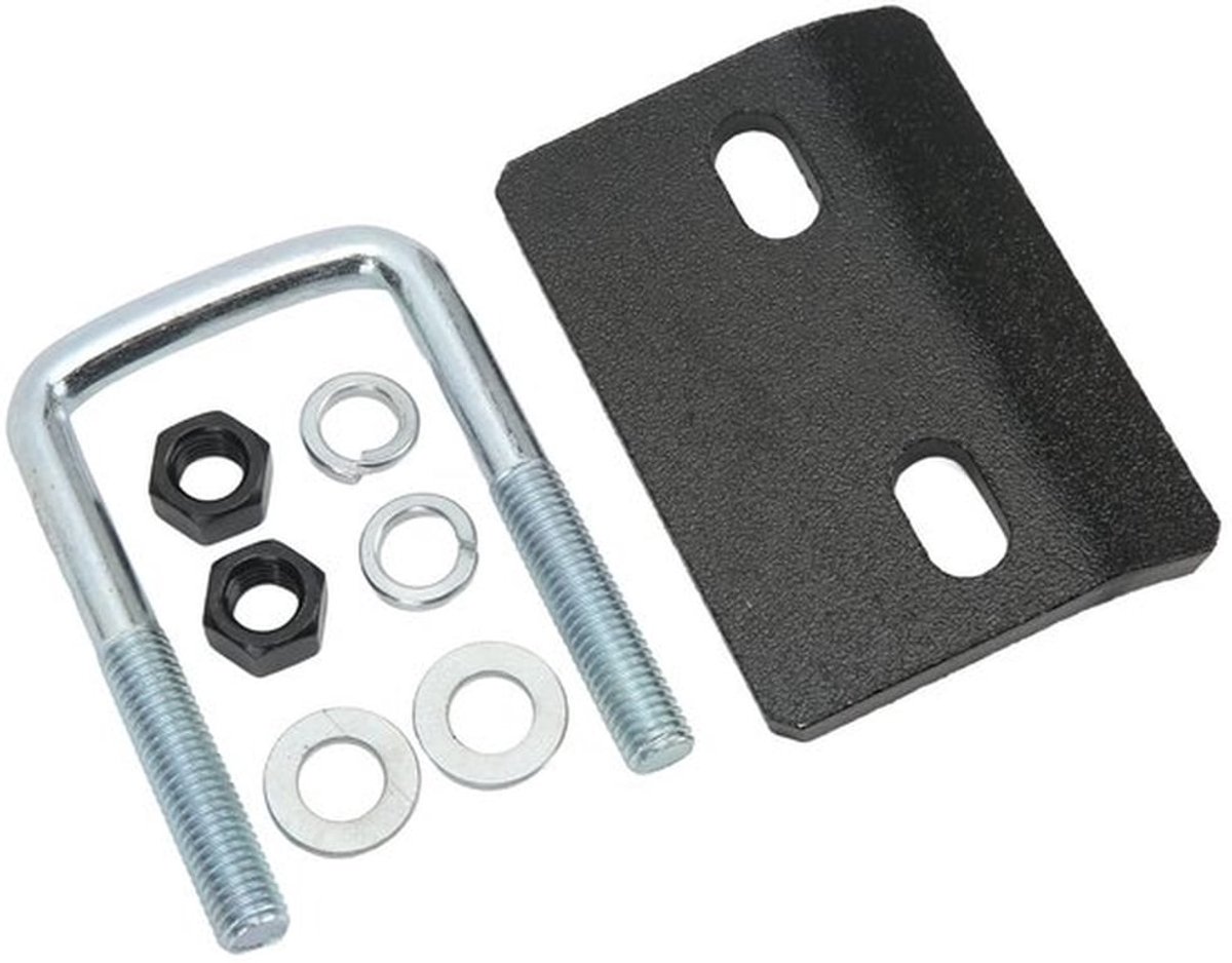 Hitch Tightener Elimineert Wiebelen/Rammelen - Past op 1,25 Inch/2 Inch Trekhaken - Premium 304 Roestvrij Staal - Complete Kit - Universeel voor Vrachtwagens/SUV's/Trailers - Trailer Koppelingsklem