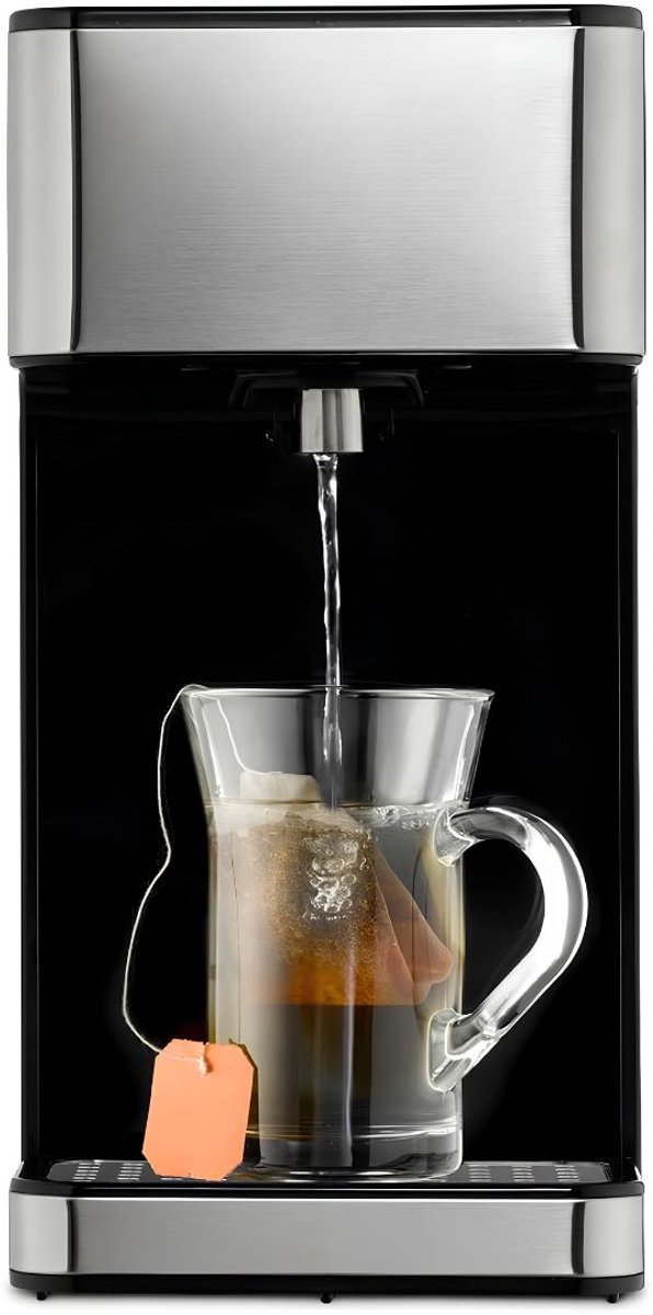 JCP® Heetwaterdispenser - Turbo Heetwaterdispenser - Waterdispenser - Zwart/Grijs - 26cm x 16cm x 32cm