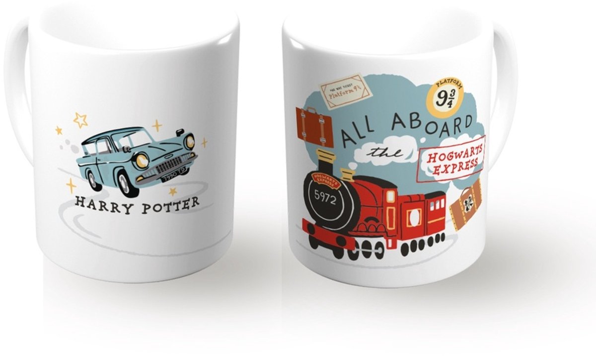 Grupo Erik Harry Potter - All Aboard Mok/beker - Multicolours