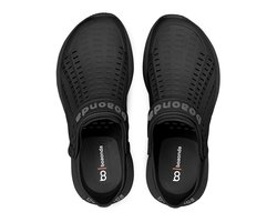 Slippers - Boaonda - Flow Clog Heren Lichtgewicht All - Terrain Slipper met MUV PU-Zool - Confortech TR - Waterafvoer - Anatomisch Voetbed & Sneldrogend Design - Zwart - 42