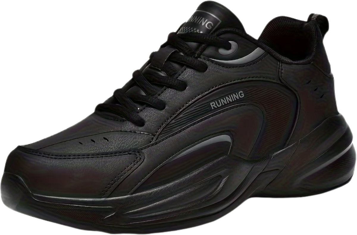 Currero Schoenen Heren Sneakers Comfortabel Wandelschoenen Casual Volwassenen 38.5 Zwart