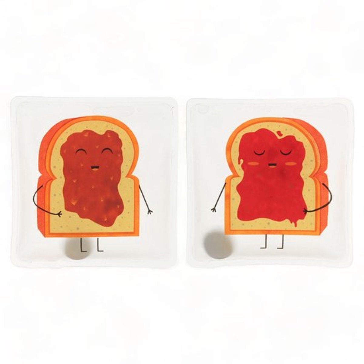 Handwarmers Oplaadbaar - Herbruikbare Warmtezakjes - Warmtepads - Lichtgewicht - Set van 2 - Zachte Hoes van 100% Kunststof