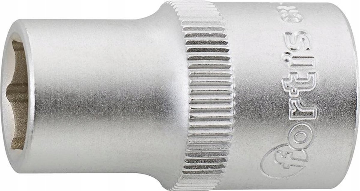Fortis Dopslleutel 1/2'' 12mm - Chroom-Vanadium Staal