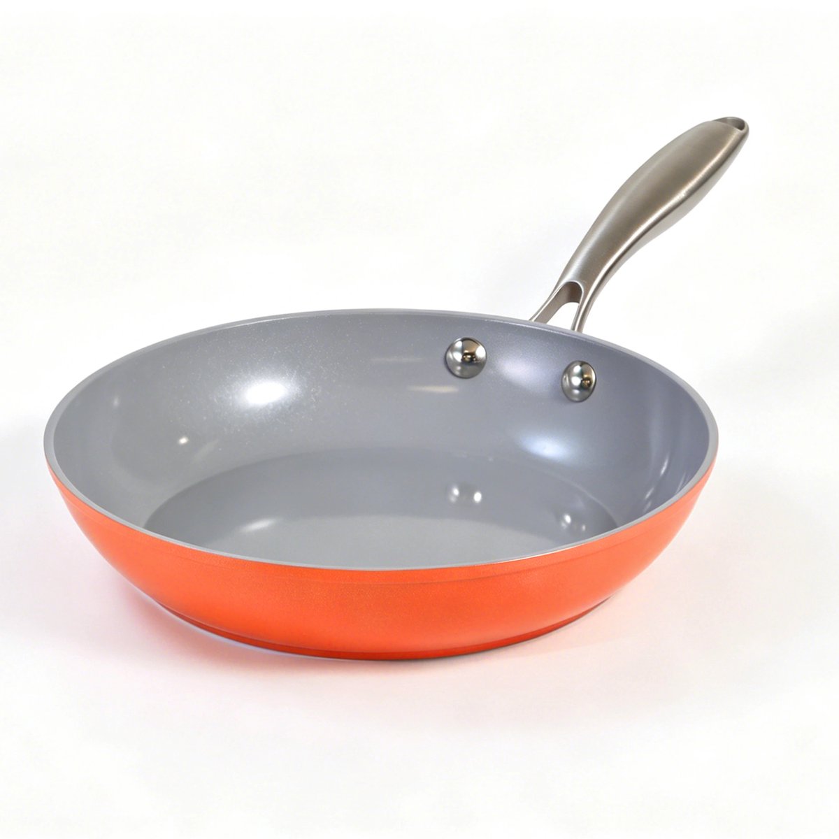 Koekenpan 24 cm keramisch PFAS-vrij – Terra Orange