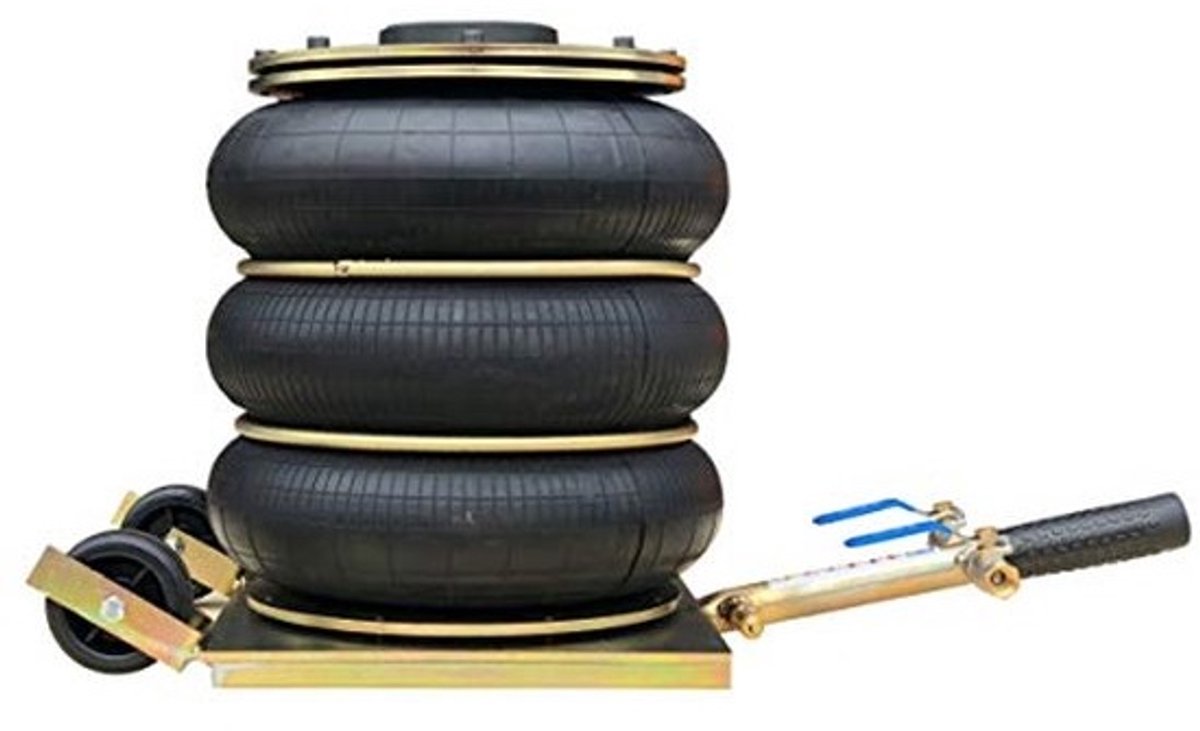 Pneumatische Krik 4500 KG - Max. Hoogte 380 mm - Voor Autowerkplaatsen