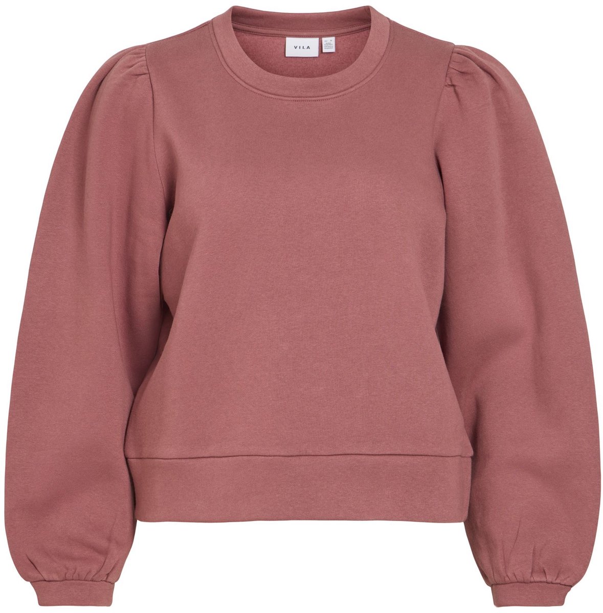 VILA Sweatshirt met lange mouwen VEVERA ronde hals
