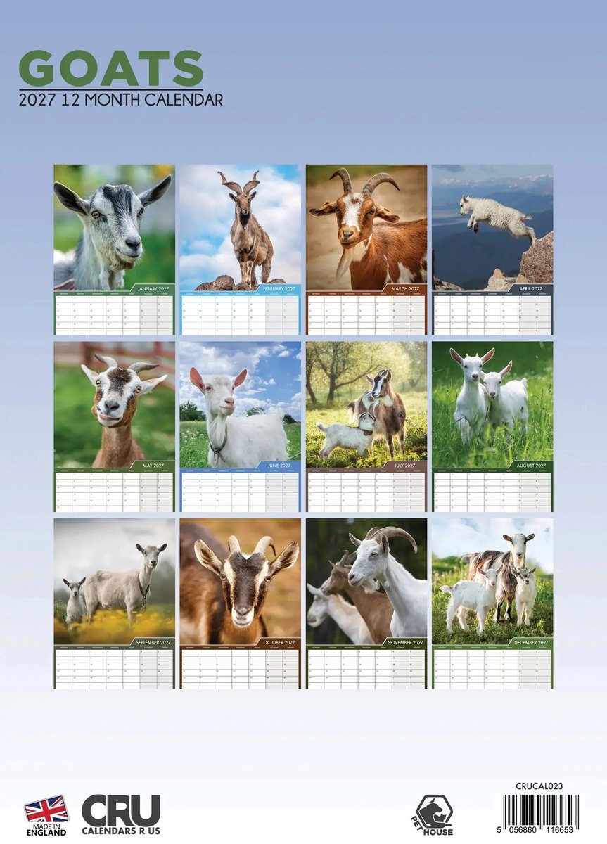 Geiten A3 Kalender 2027