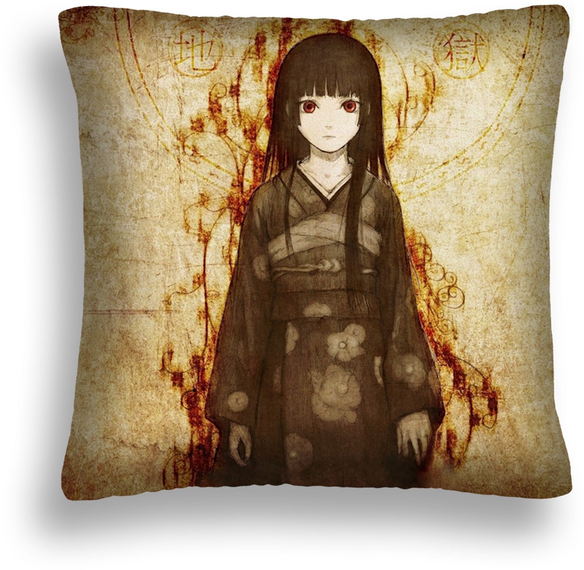 Decoratieve Anime Manga Kussenhoes met Vulling - 40x40cm