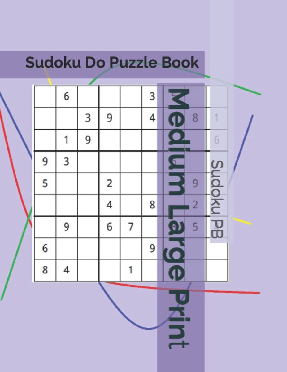 Medium Large Print: Sudoku Do Puzzle Book - ShopVlot