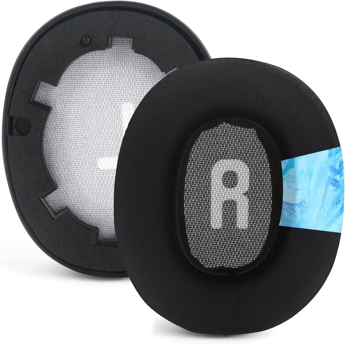 Vervangende oorkussens voor draadloze hoofdtelefoons met hoge dichtheid, comfortabel en duurzaam, geschikt voor JBL Tune 700BT, 710BT, 750BT en 760BTNC - Zwart