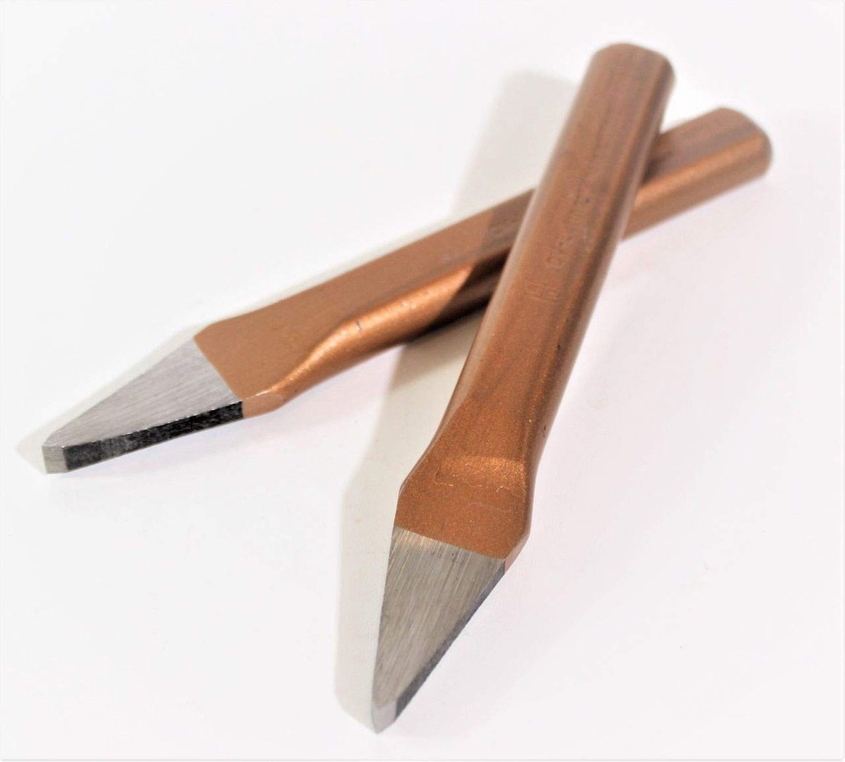 Solidchoice - 2 x Cross Chisel Flat 175x17x11mm - Gereedschap