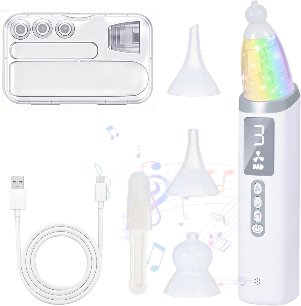 Elektrische Baby-neusreiniger – Elektrische Neusaspirator voor Baby