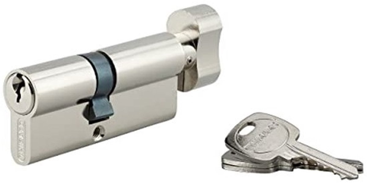 Knopcilinder STD-profiel 40 x 30 mm - Veiligheidssysteem voor Voordeuren
