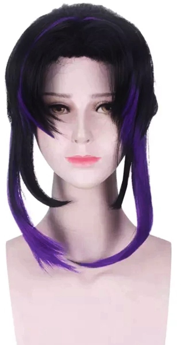 Shinobu Kocho Peruk - Demon Slayer-cosplay