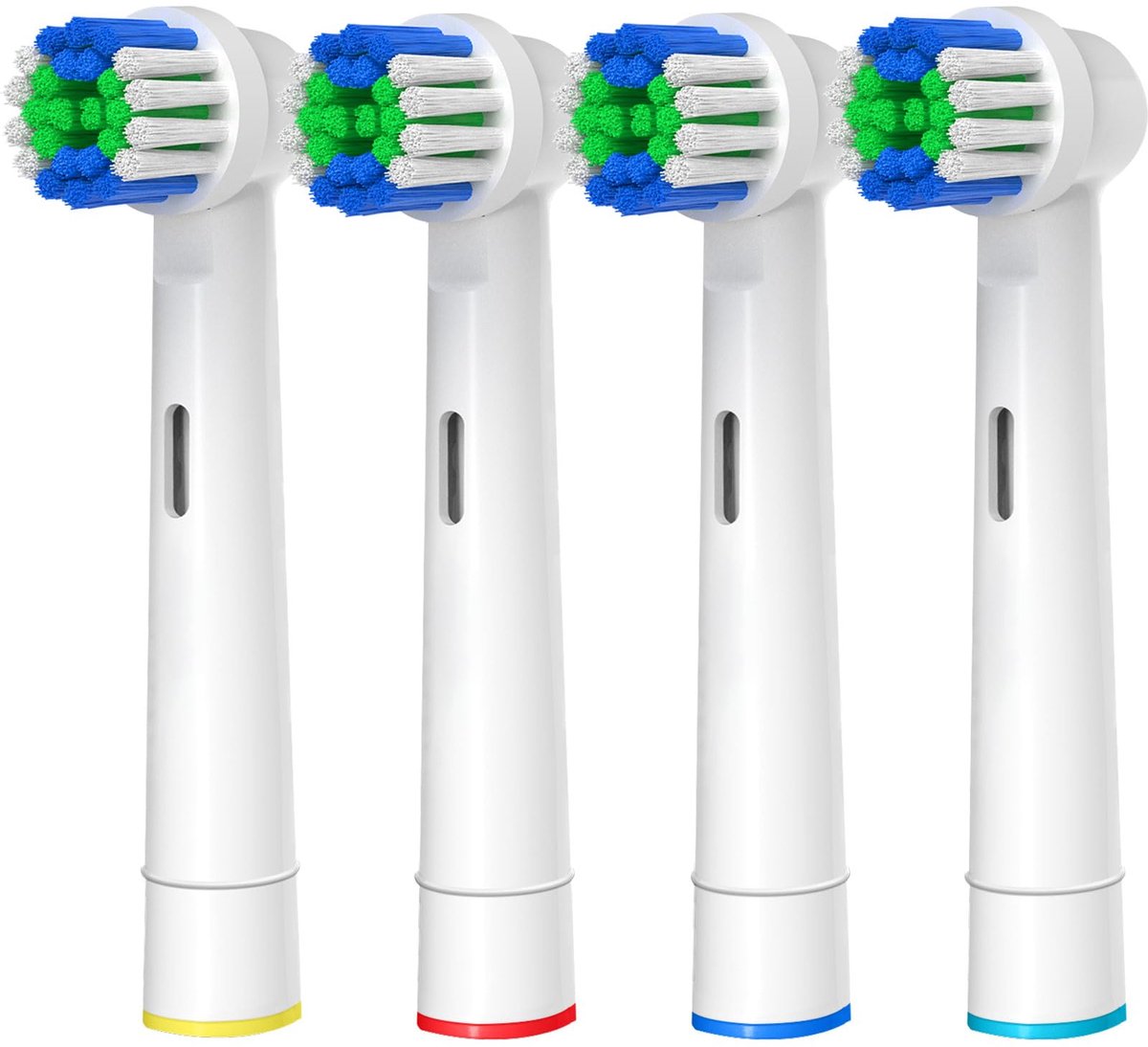 Vervangende tandenborstelkopjes geschikt voor Oral-B Braun - 4 stuks professionele elektrische tandenborstelkopjes