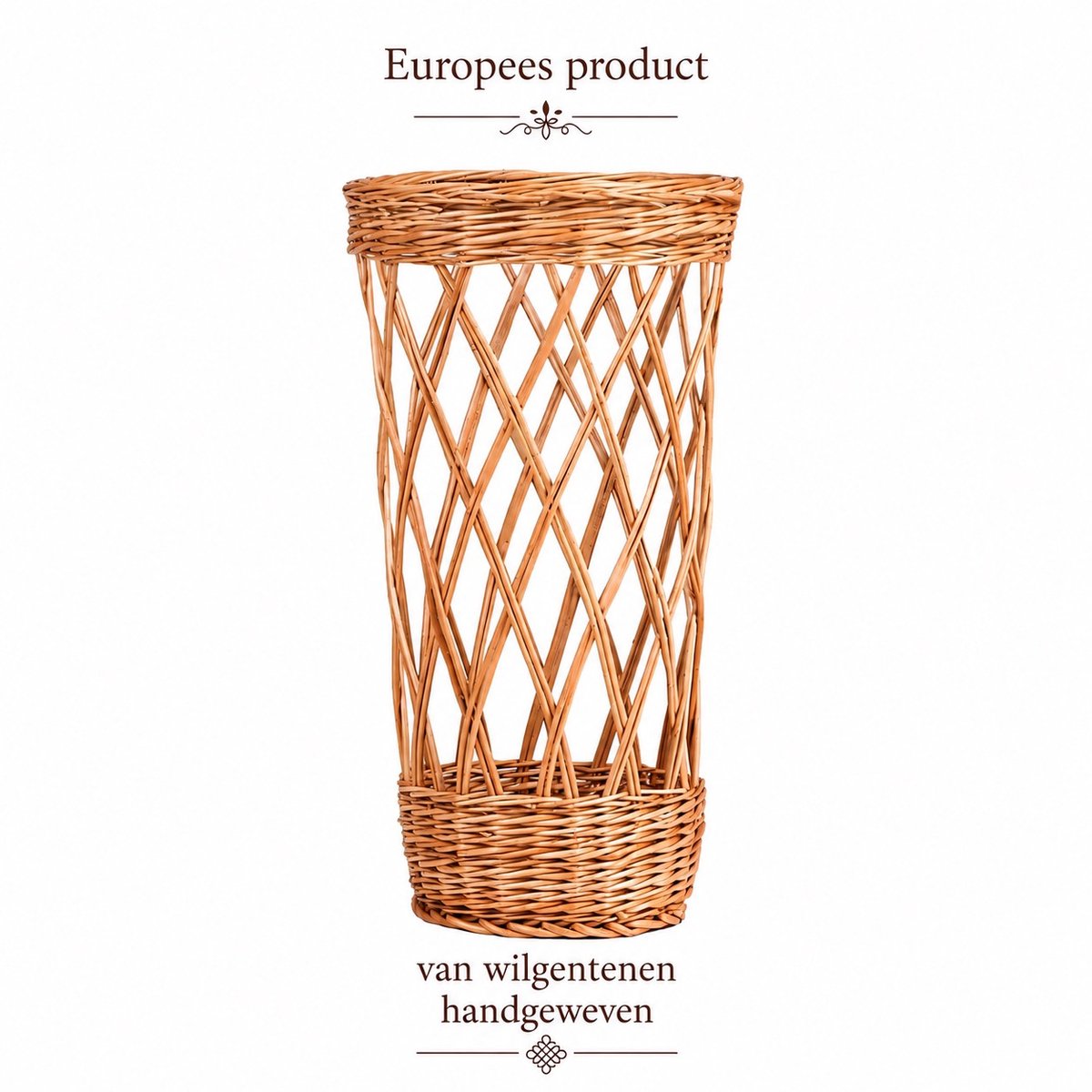 TheWickerStories – Baguettemand – Set van 2 – Handgevlochten Wilgentenen – Voor Broodpresentatie