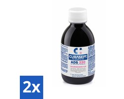 2 x Curasept Mondspoeling 0,20% CHX 200 ml - Mondspoeling - Chloorhexidine - Anti-discoloration - Mondverzorging - Parodontitis