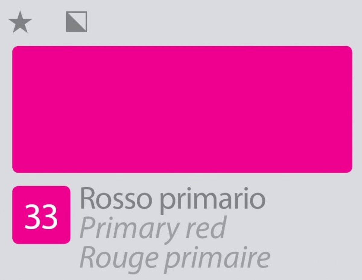 Divolo Accademia Olieverf 20 ml. - Primary Red