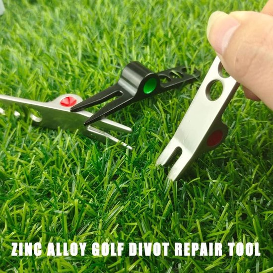 Lichte Golfbal Markers en Divot Repair Tool Set voor Golfer - Ideaal voor Golfaccessoires en Onderhoud — afbeelding 5