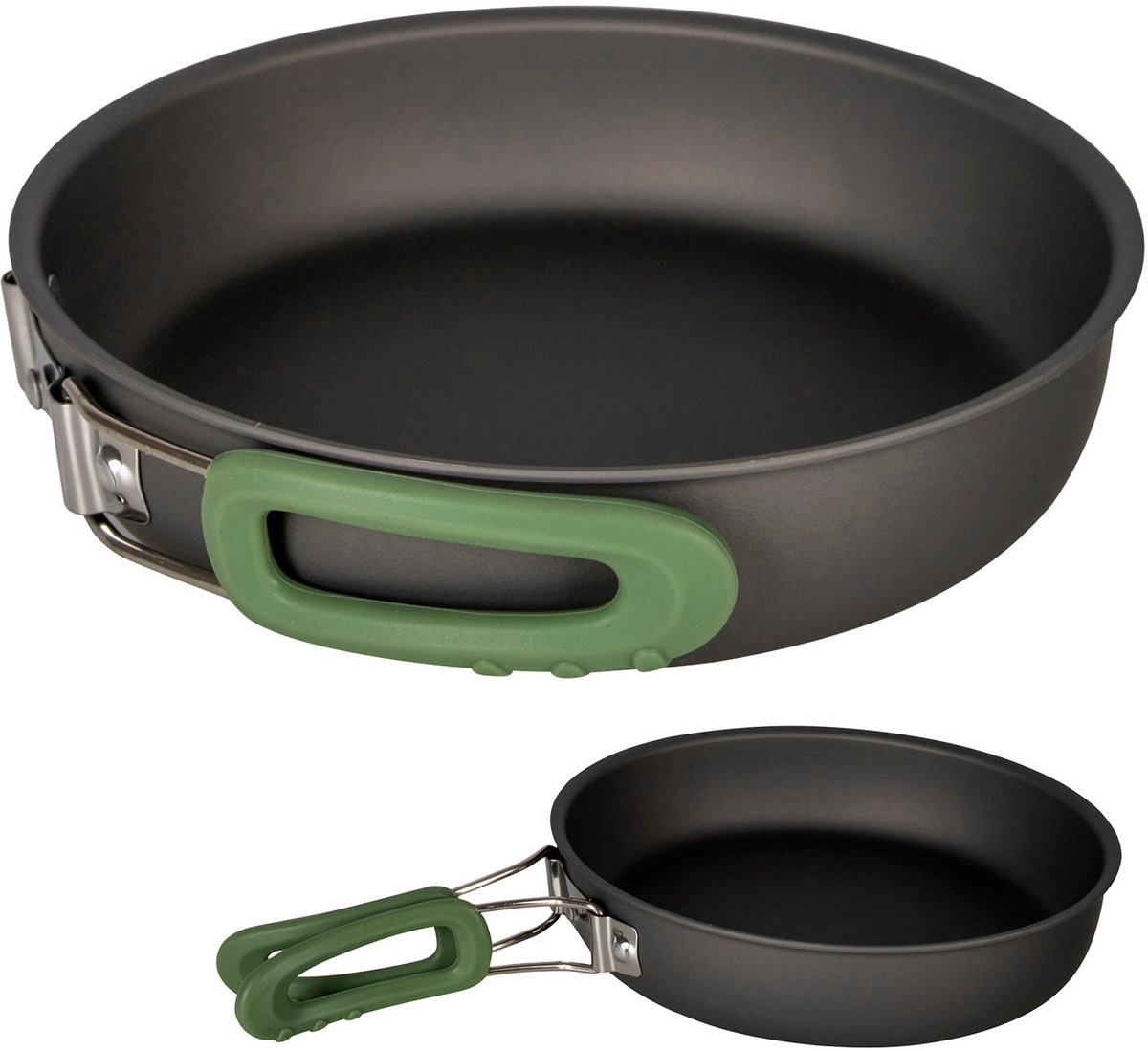 Bo-Camp Pannenset - Explorer - 3-Delig - Hard anodized - Aluminium