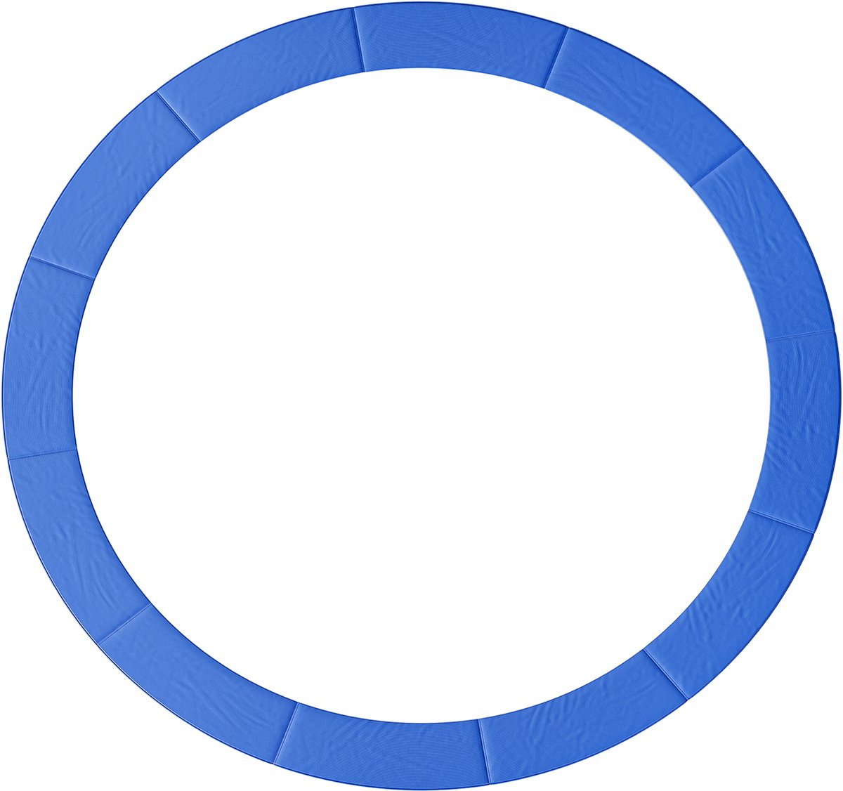 Trampoline randbescherming Ø366cm breed-scheurvast-UV-bestendige veerbescherming-waterafstotend-trampolineaccessoire-randbescherming-veiligheidsnet-reserveonderdelen voor tuintrampolines-blauw
