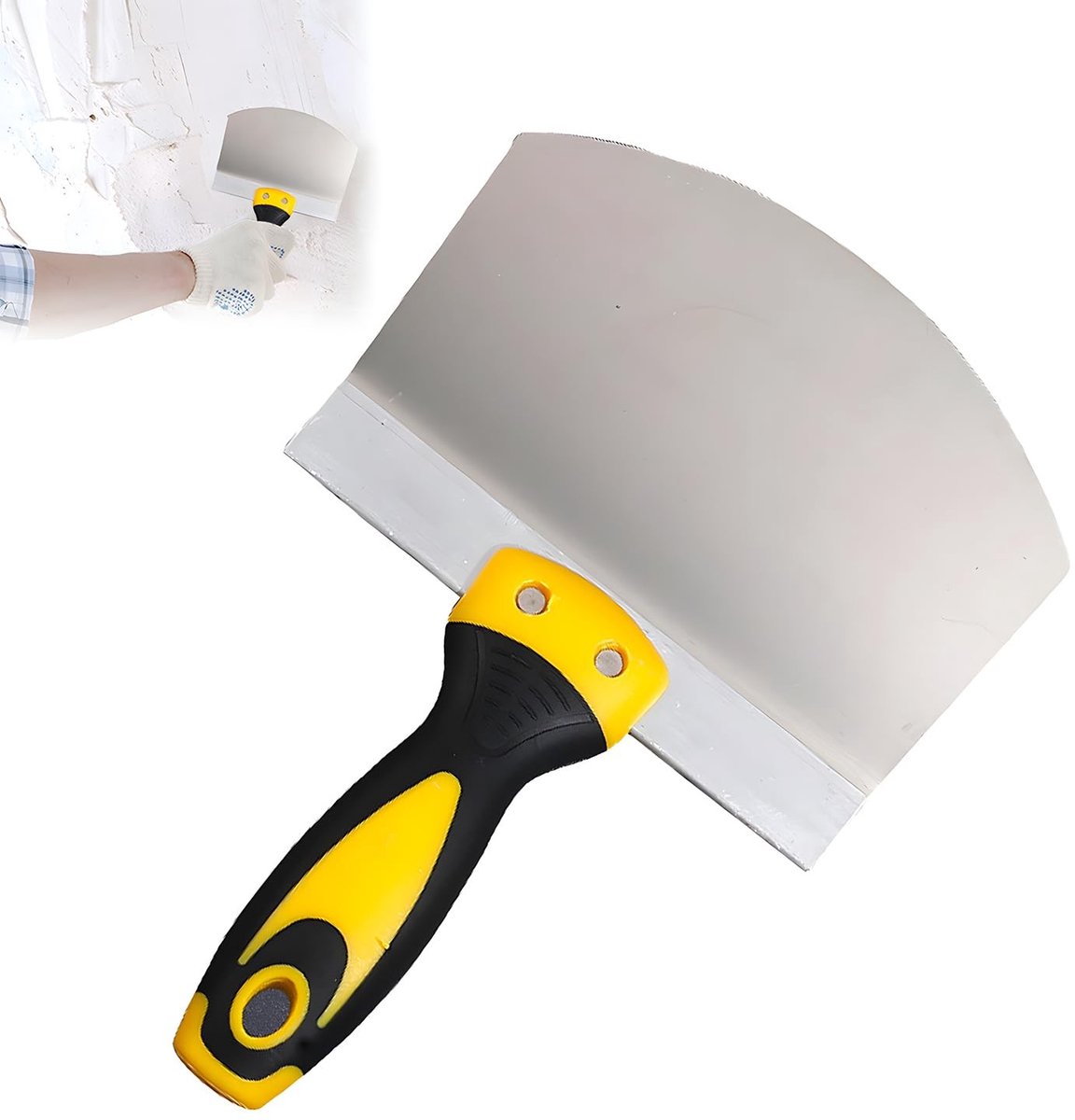 Elzusha - RVS Spatula voor Stucwerk en Reparatie
