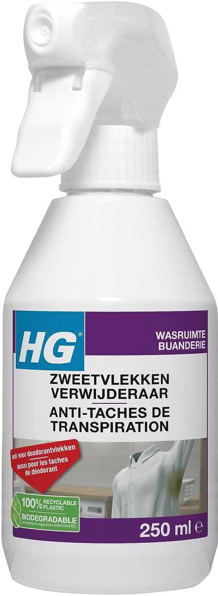 Elzusha - Transpiratievlekkenverwijderaar Spray - 250 ml