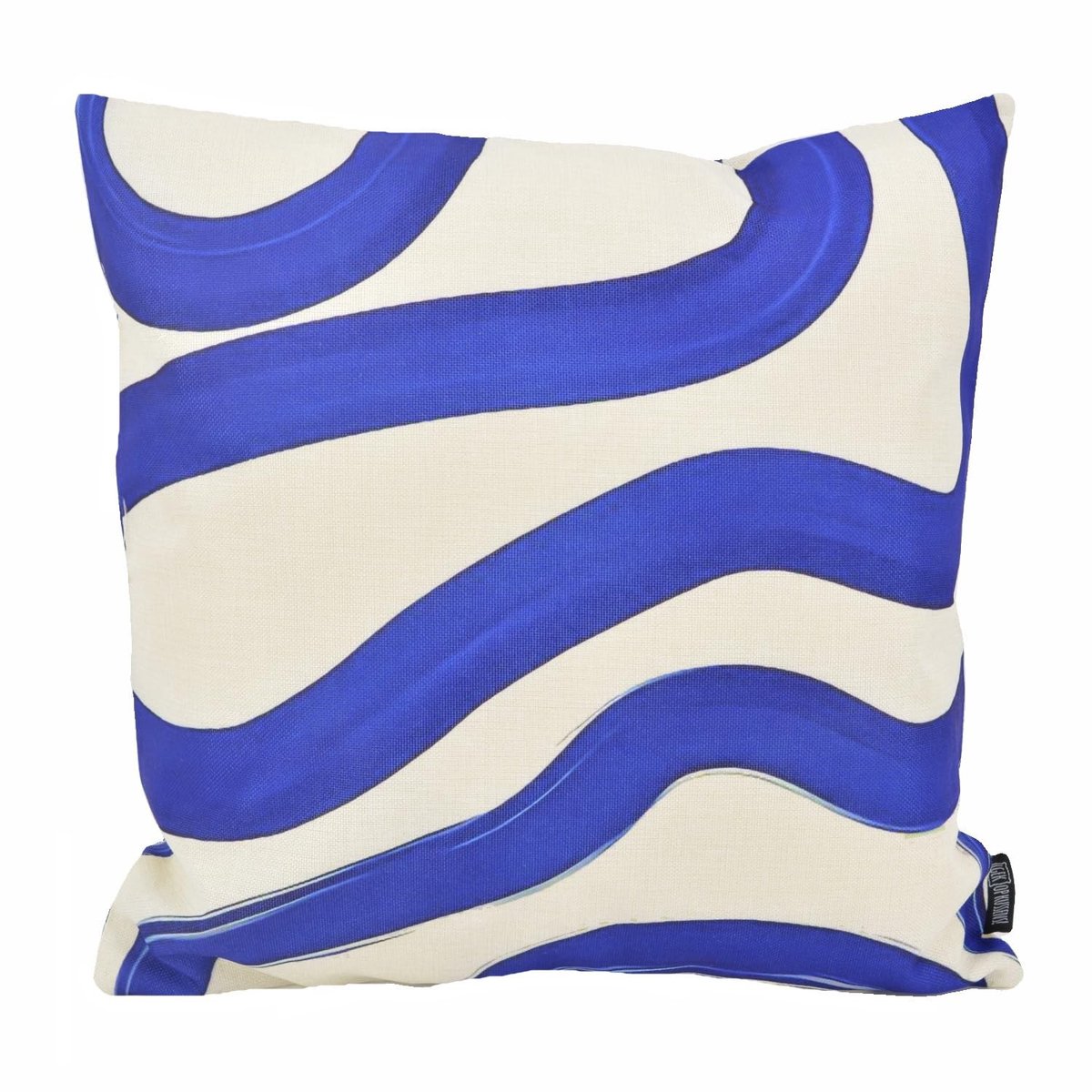 Elzusha - Sierkussen Royal Blauw 45 x 45 cm van Katoen/Linnen