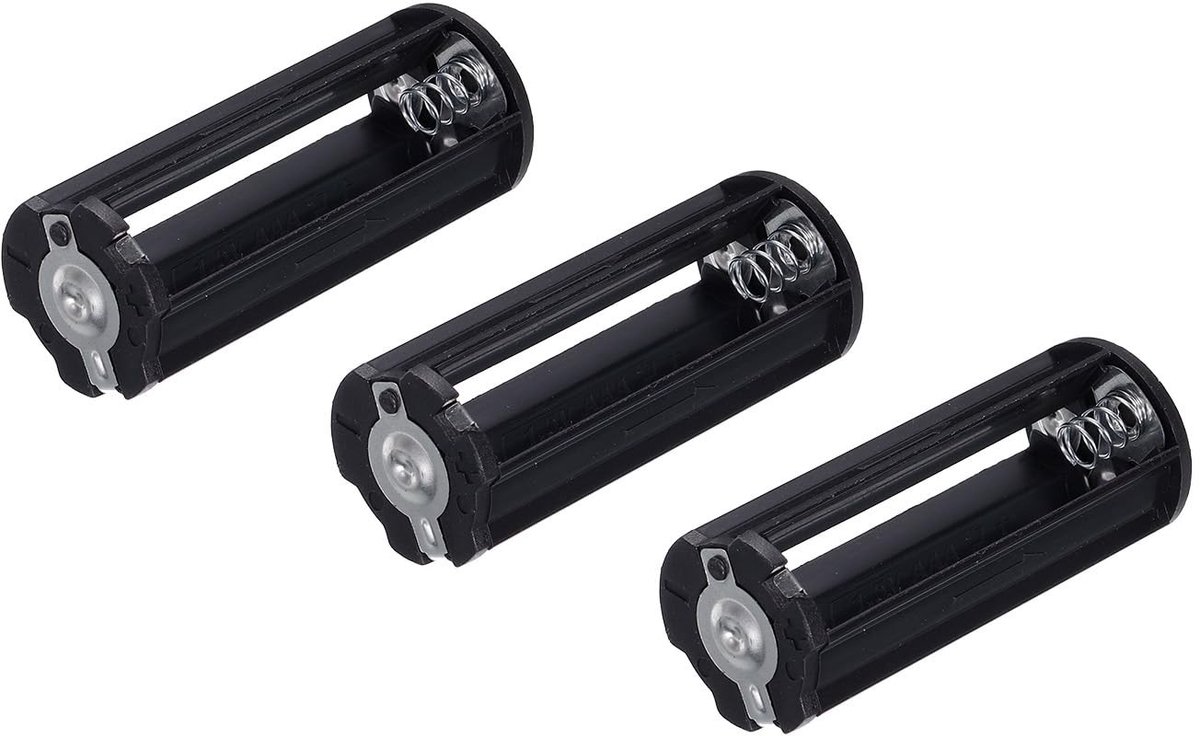 Elzusha - Opbergdoos voor 3 x 1.5V AAA Batterijen